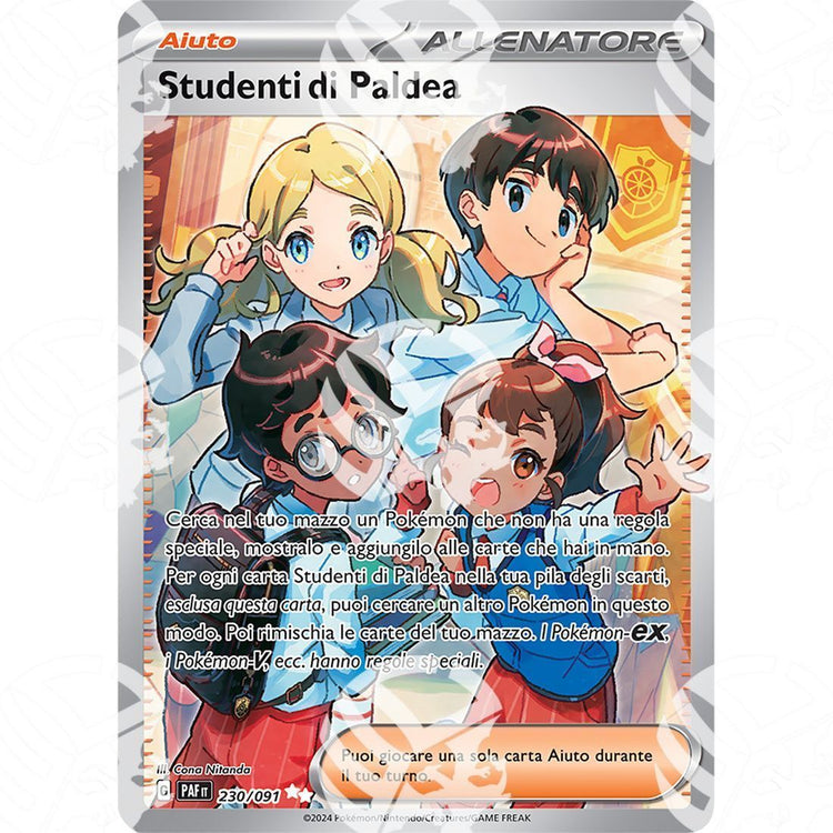 Destino di Paldea - Paldean Student - Ultra Rare | 230/091 - Warcard - Destino di Paldea - Paldean Student - Ultra Rare | 230/091 i prezzi più bassi sul mercato, solo da www.warcardshop.com! Carte singole, box, buste e mazzi.