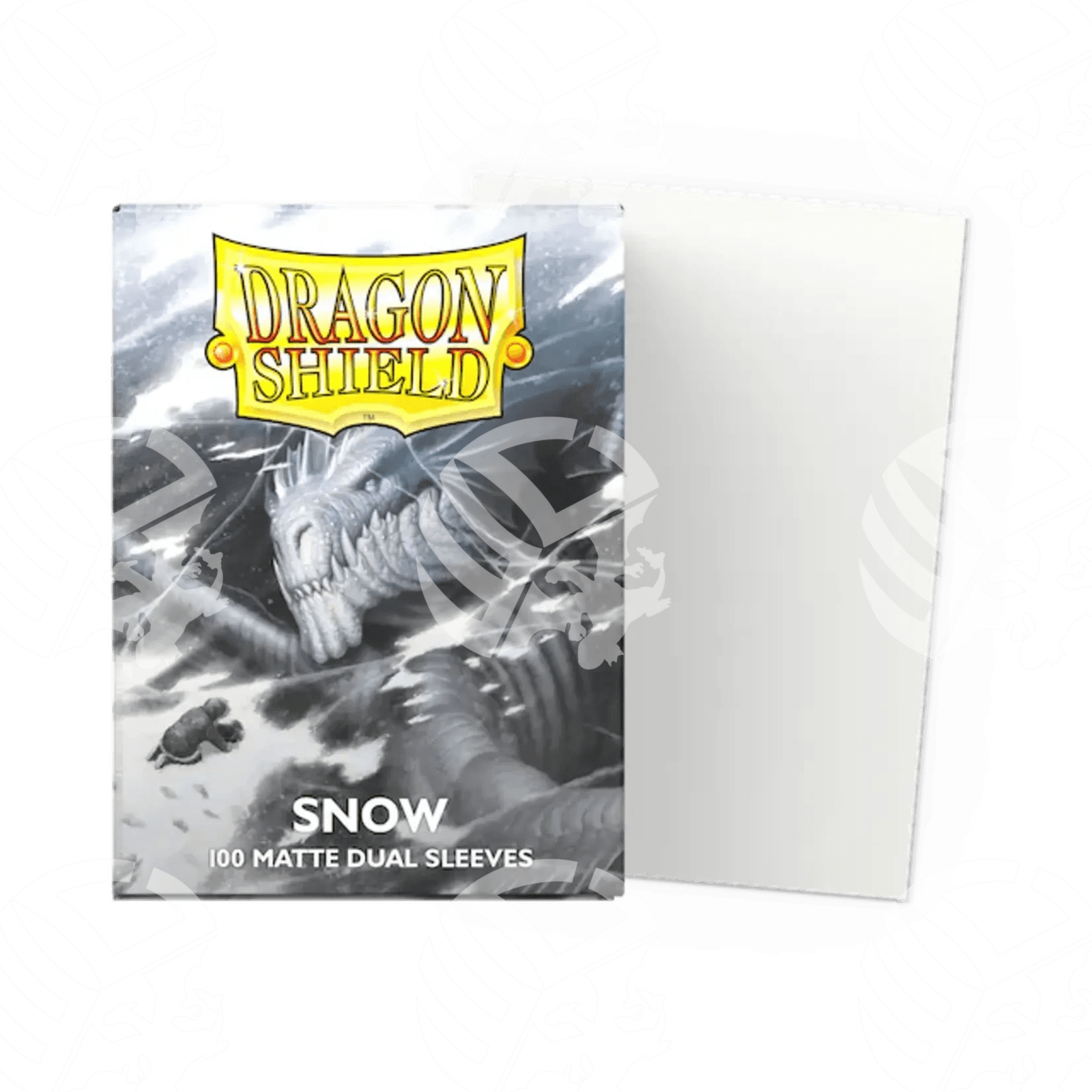 Dragon Shield - 100 Sleeves - DUAL MATTE SNOW NIRIN - Warcard