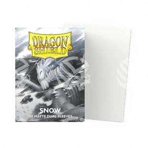 Dragon Shield - 100 Sleeves - DUAL MATTE SNOW NIRIN - Warcard