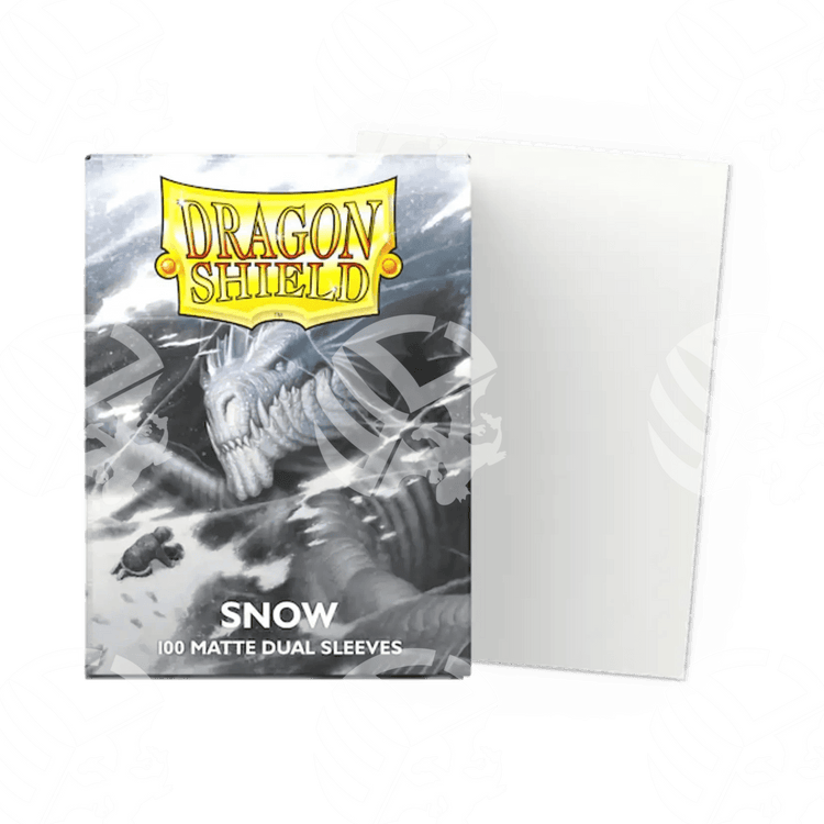 Dragon Shield - 100 Sleeves - DUAL MATTE SNOW NIRIN - Warcard