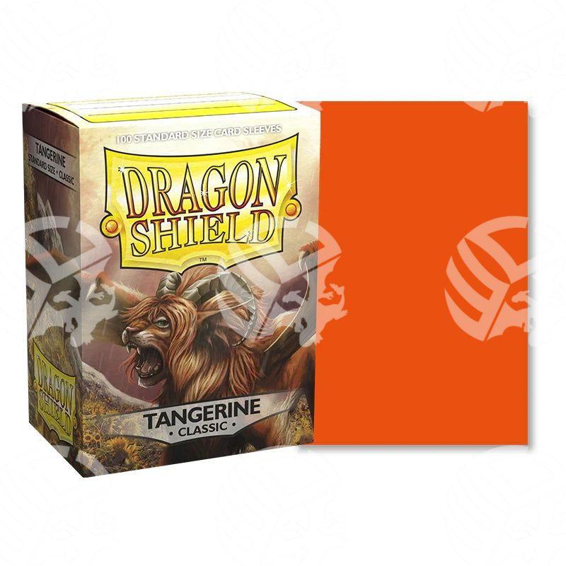 Dragon Shield - 100 Sleeves - TANGERINE - Warcard