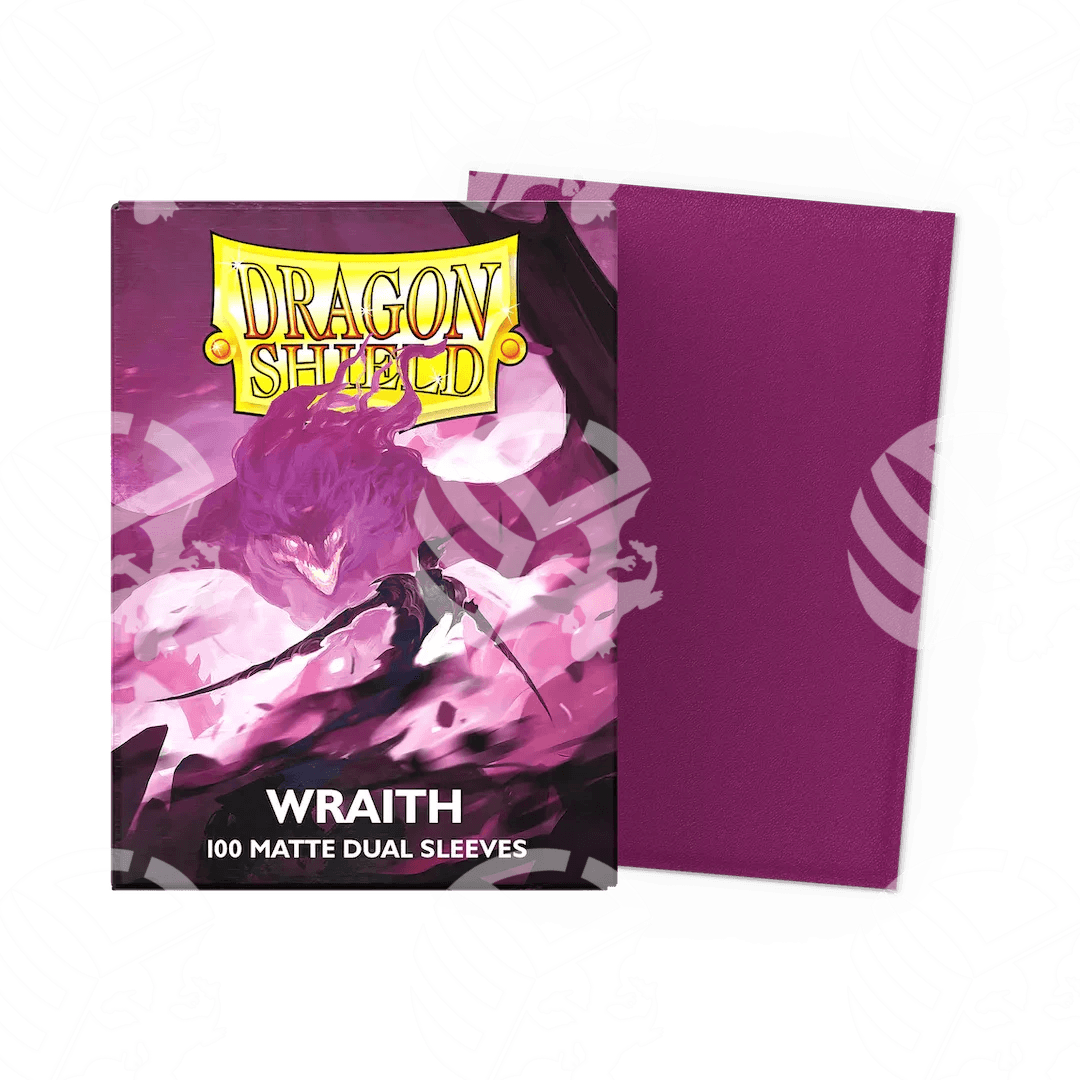 Dragon Shield - 100 Sleeves - WRAITH ALARIC CHAOS WRAITH - Warcard