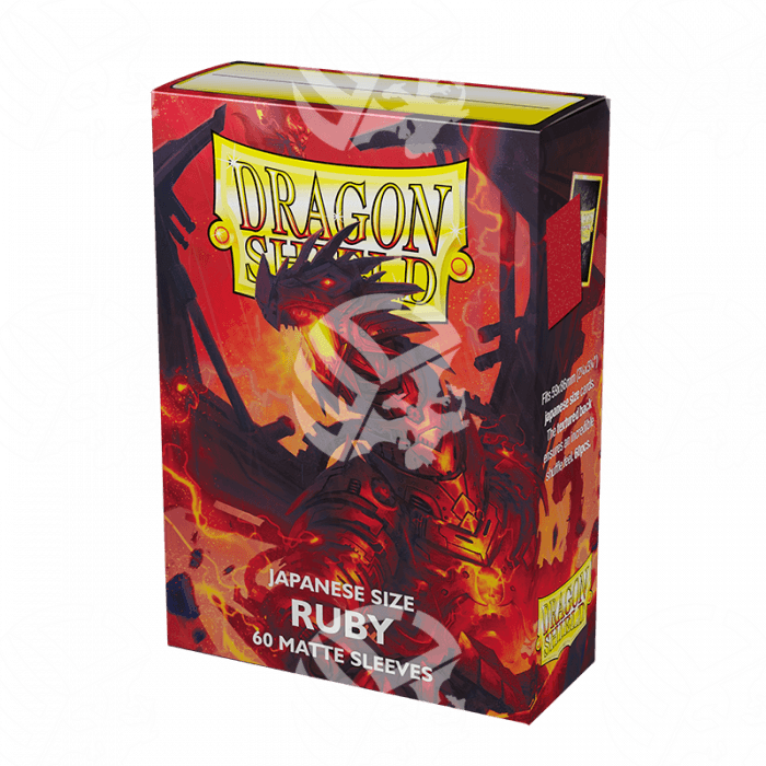 Dragon Shield Buste Japanese da 60 - MATTE - RUBY - Warcard
