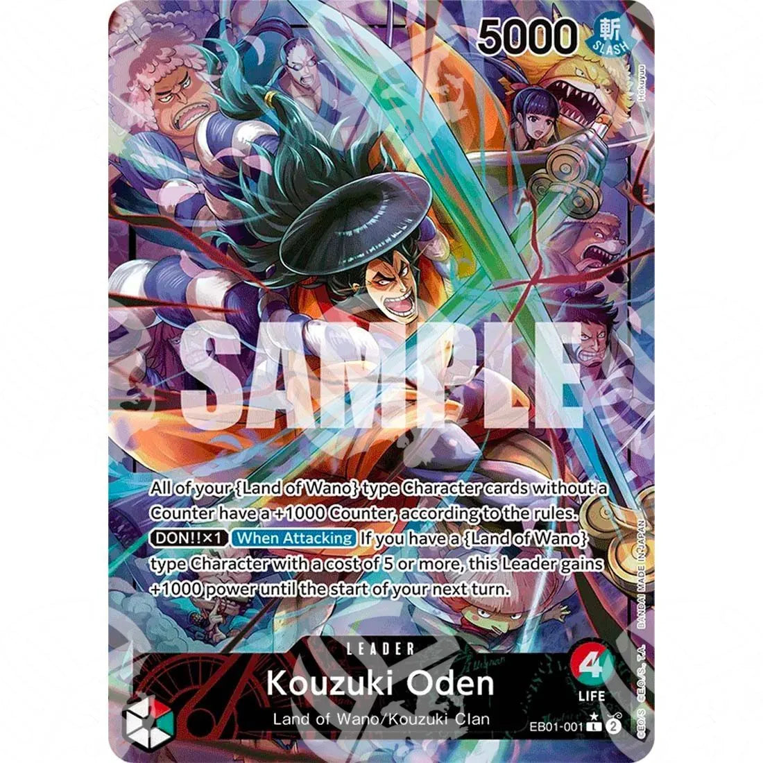Memorial Collection - Kouzuki Oden - Alternate Art-EB01-001a -738