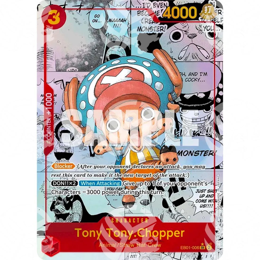 Memorial Collection - Tony Tony.Chopper - Manga Panel Alternate Art | Secret Rare-EB01-006m -777