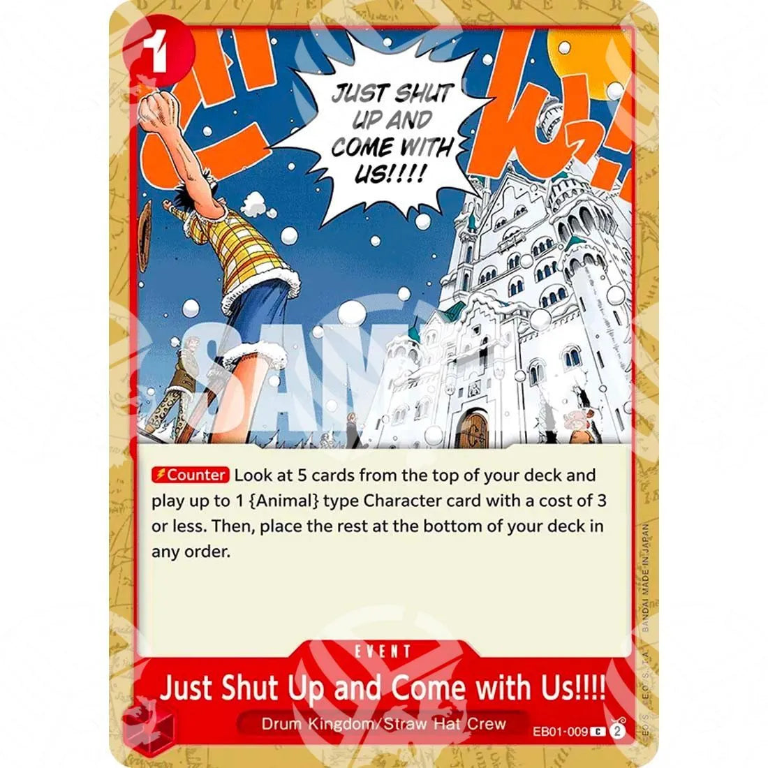 Memorial Collection - Just Shut Up and Come with Us!!!!-EB01-009 -736