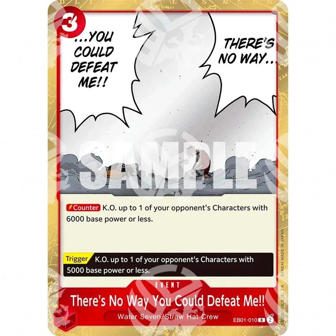 Memorial Collection - There's No Way You Could Defeat Me!!-EB01-010 -782