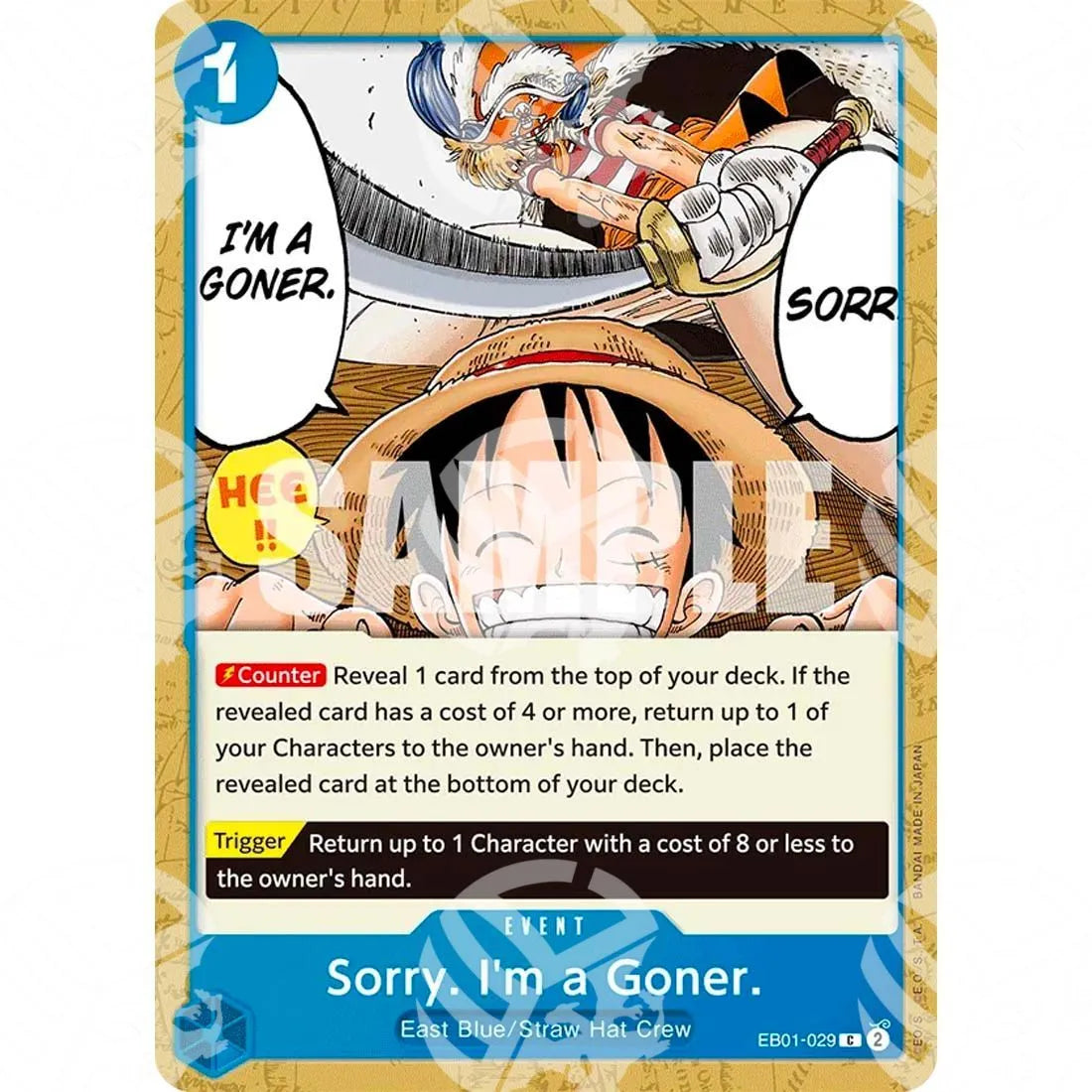 Memorial Collection - Sorry. I'm a Goner.-EB01-029 -785