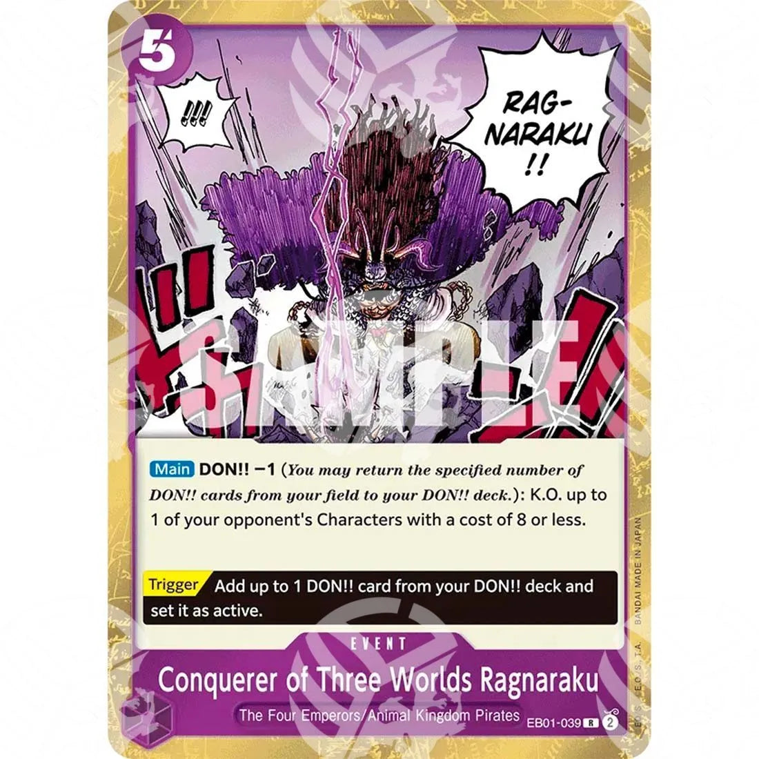 Memorial Collection - Conquerer of Three Worlds Ragnaraku-EB01-039 -765