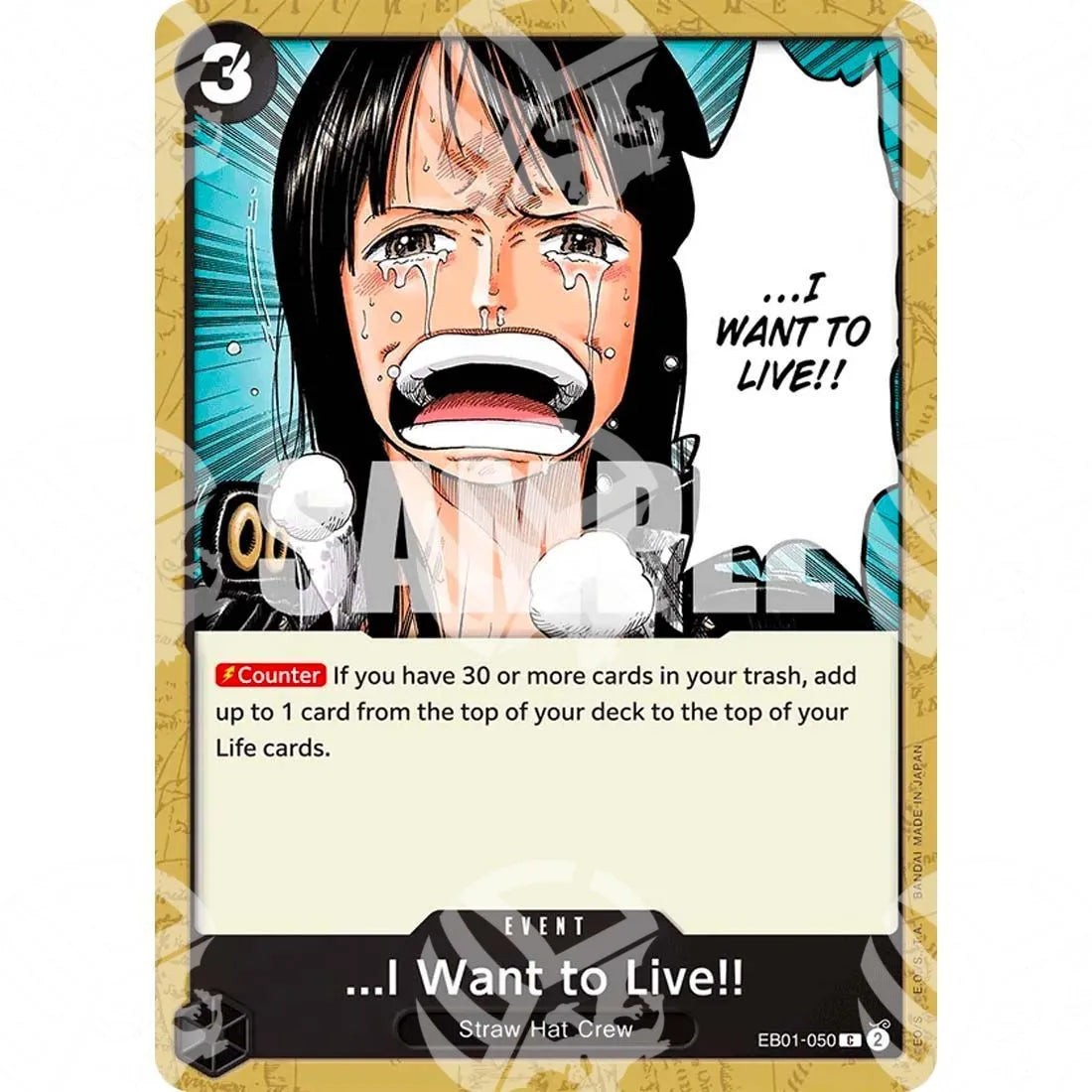 Memorial Collection - ...I Want to Live!!-EB01-050 -750