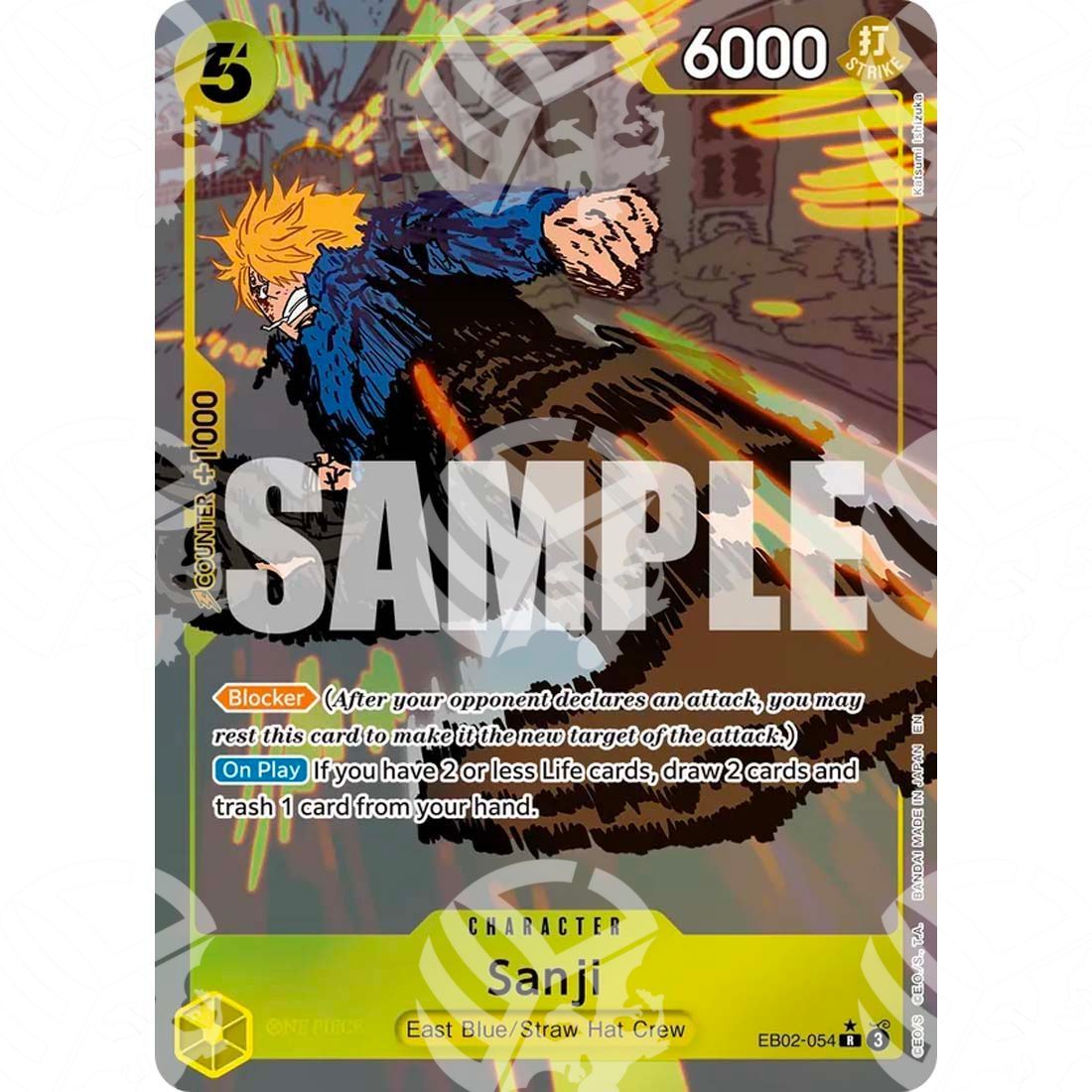 Anime 25th Collection - Sanji - Alternate Art-EB02-054a -420