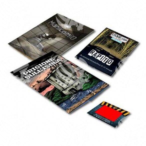 Escape Room: il Gioco - 2 Giocatori - Prigione sull'Isola e Manicomio - Warcard