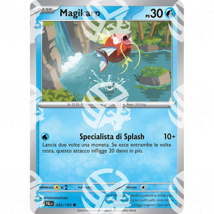 Evoluzioni a Paldea - Magikarp - 042/193 - Warcard - Evoluzioni a Paldea - Magikarp - 042/193 i prezzi più bassi sul mercato, solo da www.warcardshop.com! Carte singole, box, buste e mazzi.