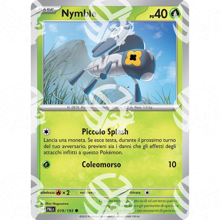 Evoluzioni a Paldea - Nymble - 019/193 - Warcard - Evoluzioni a Paldea - Nymble - 019/193 i prezzi più bassi sul mercato, solo da www.warcardshop.com! Carte singole, box, buste e mazzi.