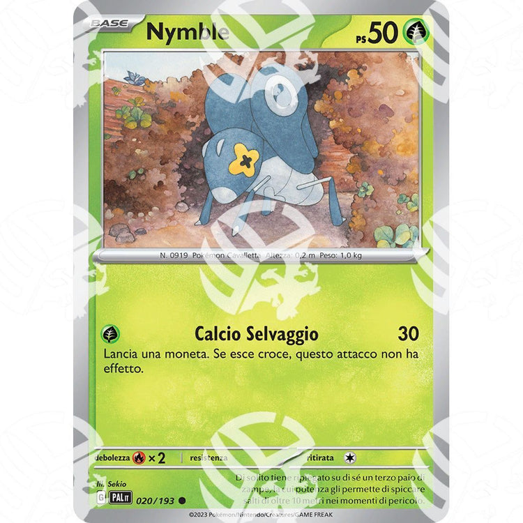 Evoluzioni a Paldea - Nymble - 020/193 - Warcard - Evoluzioni a Paldea - Nymble - 020/193 i prezzi più bassi sul mercato, solo da www.warcardshop.com! Carte singole, box, buste e mazzi.