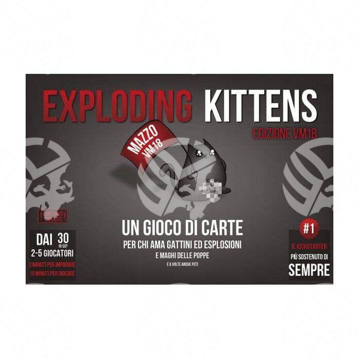 Exploding Kittens - V.M. 18 - Warcard