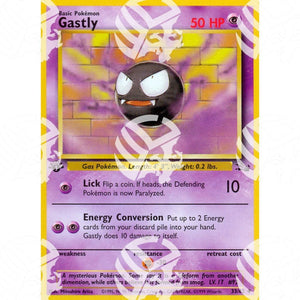 Fossil - Gastly - 33/62 - Warcard