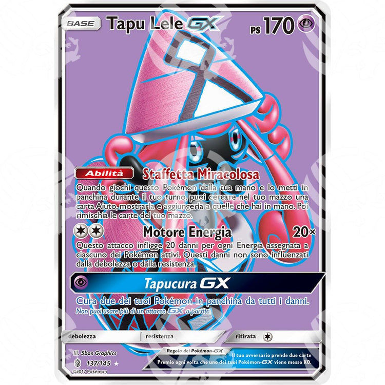 Guardiani Nascenti - Tapu Lele GX - Ultra Rare 137/145 - Warcard - Guardiani Nascenti - Tapu Lele GX - Ultra Rare 137/145 i prezzi più bassi sul mercato, solo da www.warcardshop.com! Carte singole, box, buste e mazzi.
