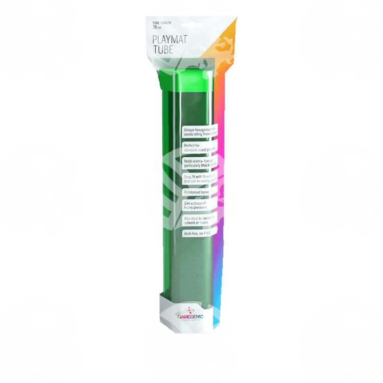 Gamegenic - Playmat Tube - Green - Verde - Warcard