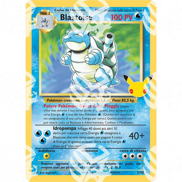 Gran Festa - Blastoise - Warcard