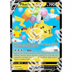 Gran Festa - Flying Pikachu V - Ultra Rare 006/025 - Warcard