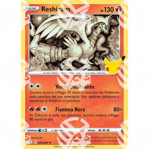 Gran Festa - Reshiram - Holo Rare 002/025 - Warcard