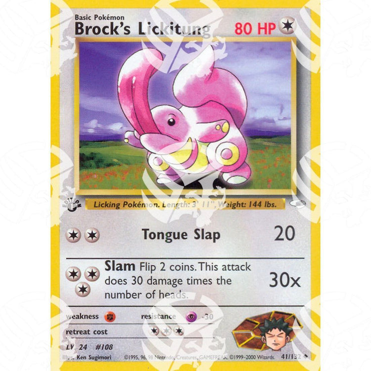 Gym Heroes - Brock's Lickitung - 41/132 - Warcard - Gym Heroes - Brock's Lickitung - 41/132 i prezzi più bassi sul mercato, solo da www.warcardshop.com! Carte singole, box, buste e mazzi.