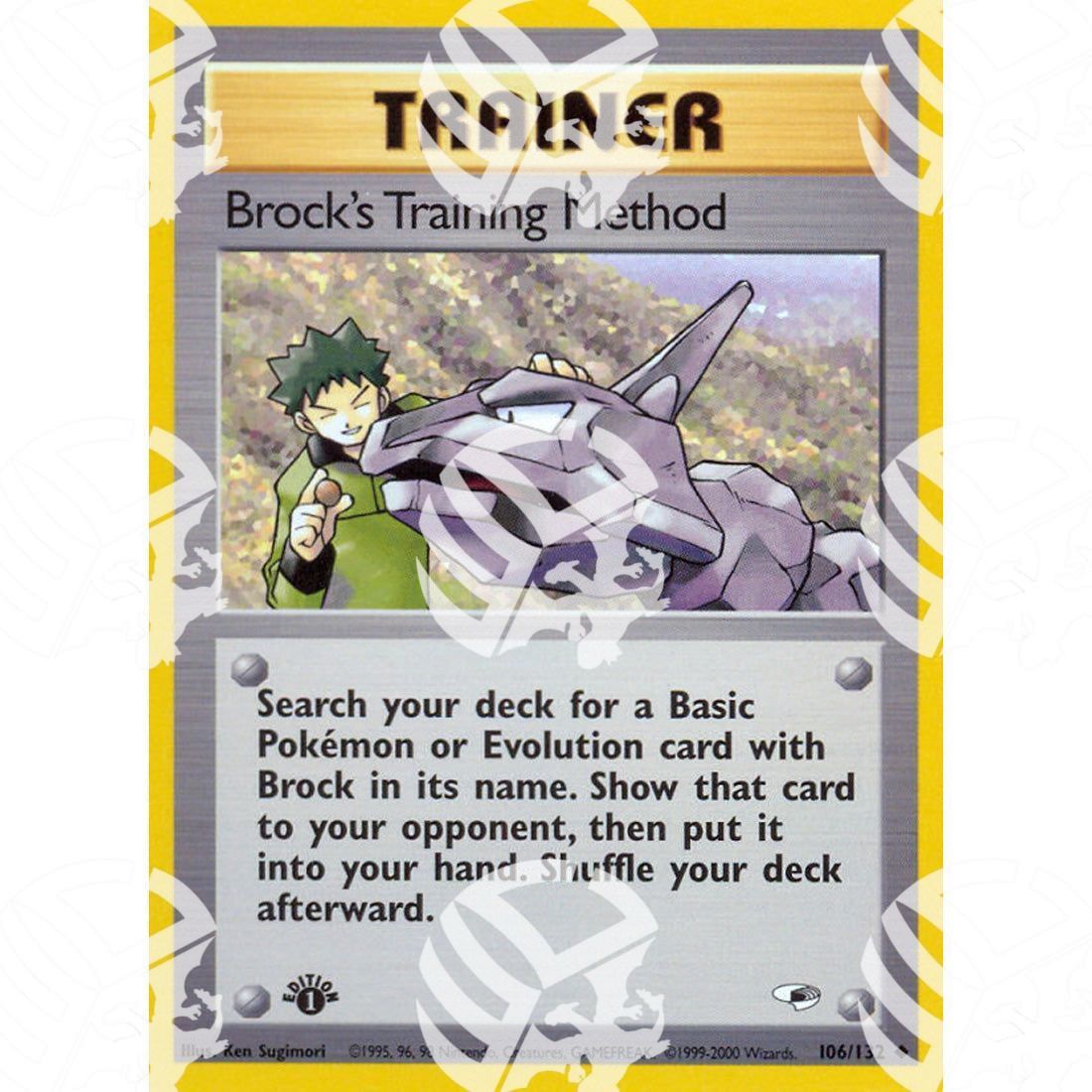 Gym Heroes - Brock's Training Method - 106/132 - Warcard - Gym Heroes - Brock's Training Method - 106/132 i prezzi più bassi sul mercato, solo da www.warcardshop.com! Carte singole, box, buste e mazzi.