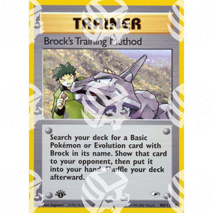 Gym Heroes - Brock's Training Method - 106/132 - Warcard - Gym Heroes - Brock's Training Method - 106/132 i prezzi più bassi sul mercato, solo da www.warcardshop.com! Carte singole, box, buste e mazzi.