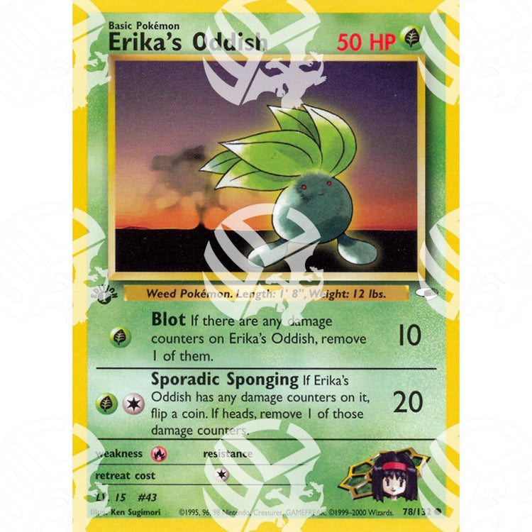 Gym Heroes - Erika's Oddish - 78/132 - Warcard - Gym Heroes - Erika's Oddish - 78/132 i prezzi più bassi sul mercato, solo da www.warcardshop.com! Carte singole, box, buste e mazzi.