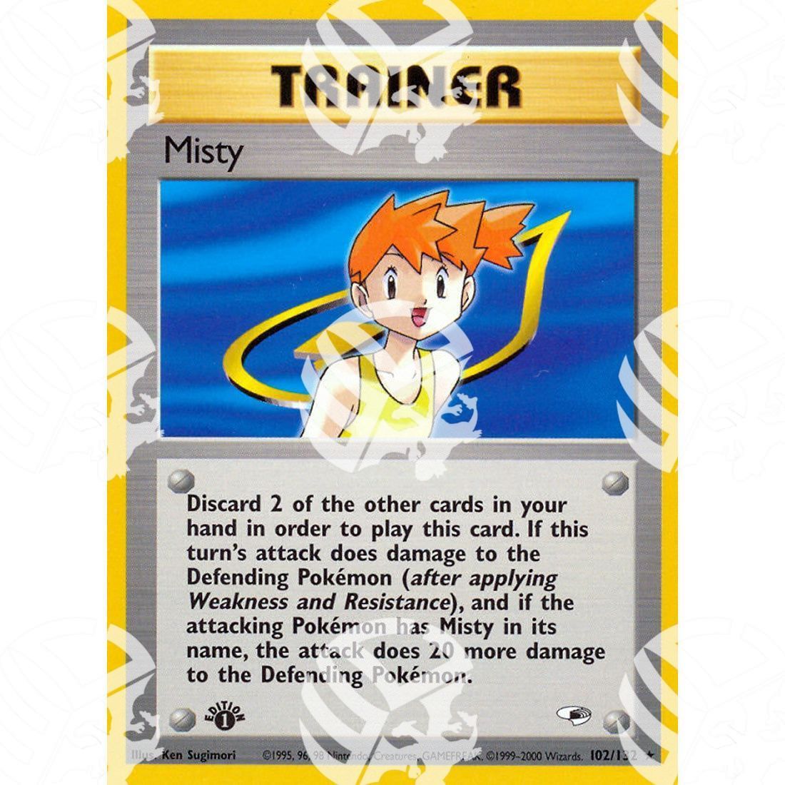 Gym Heroes - Misty - 102/132 - Warcard - Gym Heroes - Misty - 102/132 i prezzi più bassi sul mercato, solo da www.warcardshop.com! Carte singole, box, buste e mazzi.