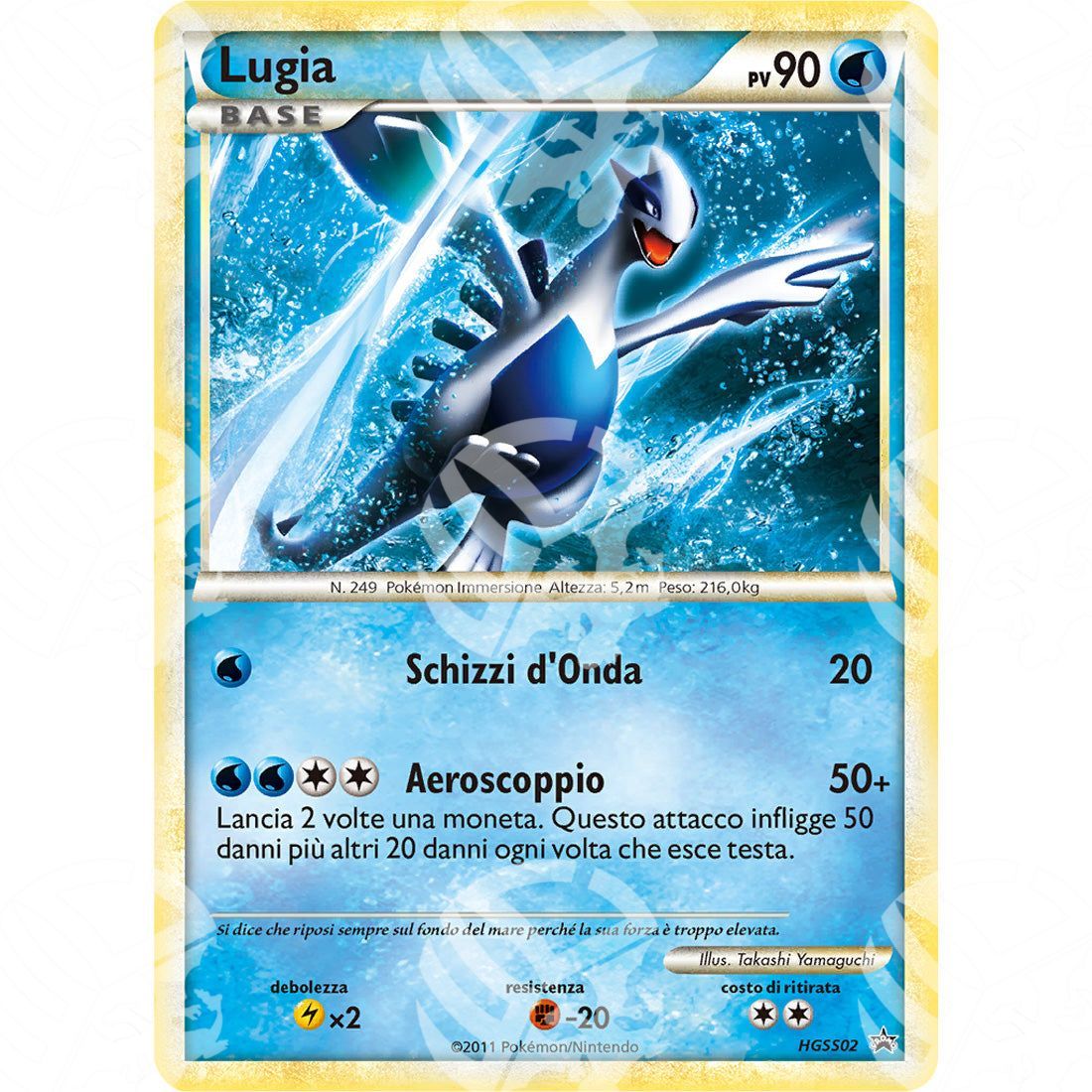 Black Star Promos - HGSS - Lugia - Holo Promo HGSS02 - Warcard - Black Star Promos - HGSS - Lugia - Holo Promo HGSS02 i prezzi più bassi sul mercato, solo da www.warcardshop.com! Carte singole, box, buste e mazzi.