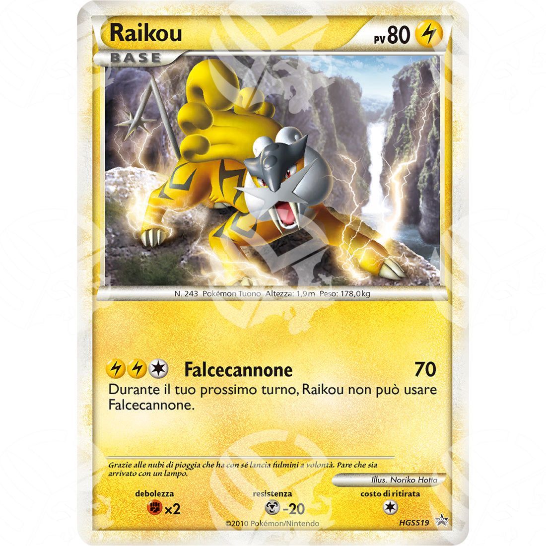 Black Star Promos - HGSS - Raikou - Holo Promo HGSS19 - Warcard - Black Star Promos - HGSS - Raikou - Holo Promo HGSS19 i prezzi più bassi sul mercato, solo da www.warcardshop.com! Carte singole, box, buste e mazzi.