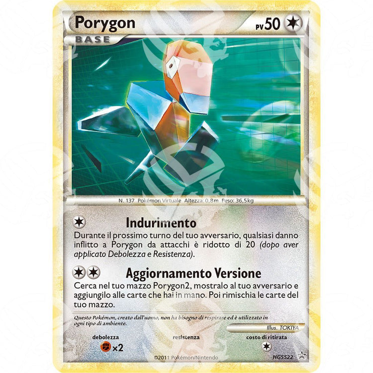 Black Star Promos - HGSS - Porygon - Holo Promo HGSS22 - Warcard - Black Star Promos - HGSS - Porygon - Holo Promo HGSS22 i prezzi più bassi sul mercato, solo da www.warcardshop.com! Carte singole, box, buste e mazzi.