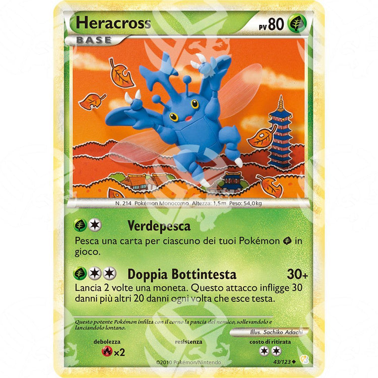 HeartGold & SoulSilver - Heracross - 43/123 - Warcard - HeartGold & SoulSilver - Heracross - 43/123 i prezzi più bassi sul mercato, solo da www.warcardshop.com! Carte singole, box, buste e mazzi.