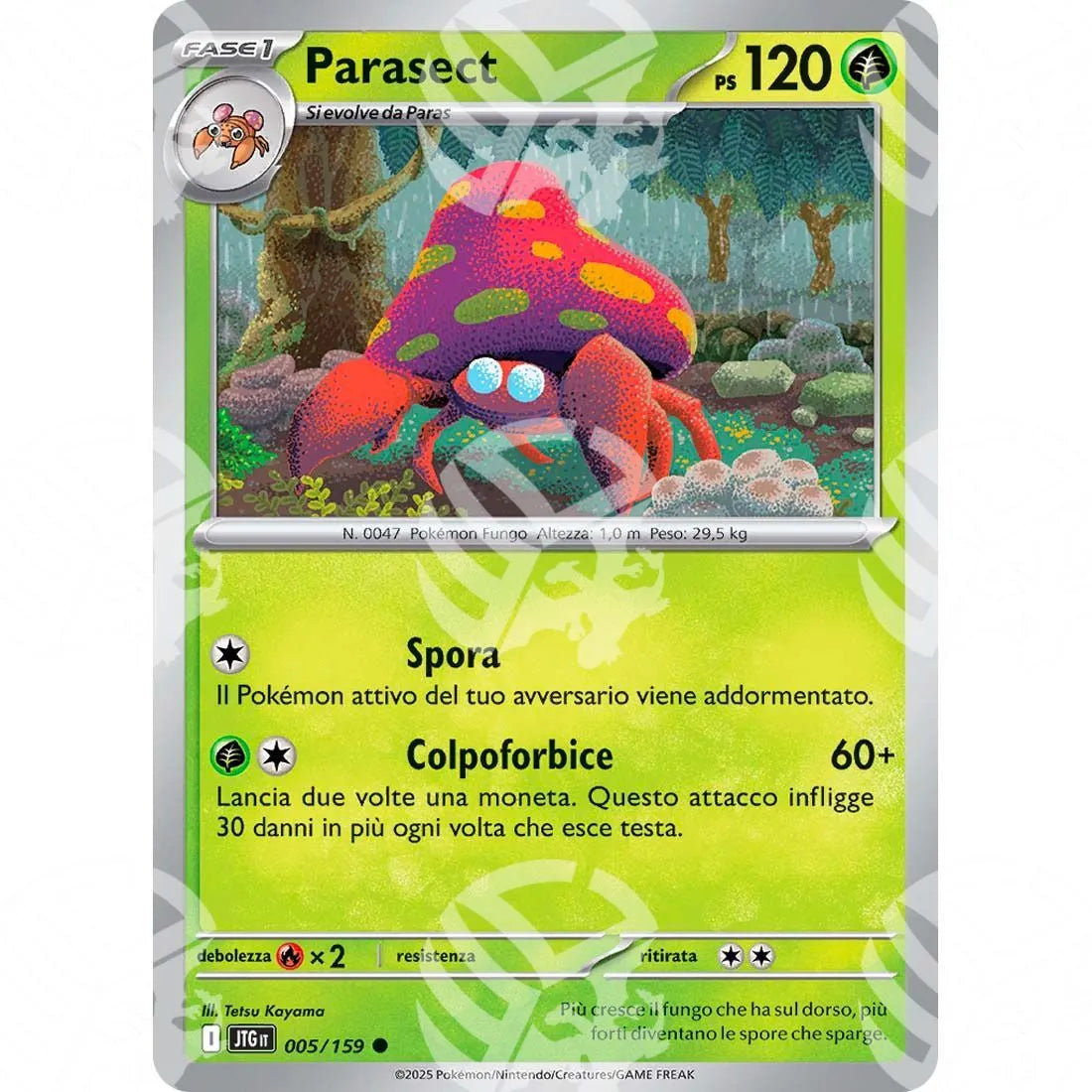Avventure Insieme - Parasect - 005/159