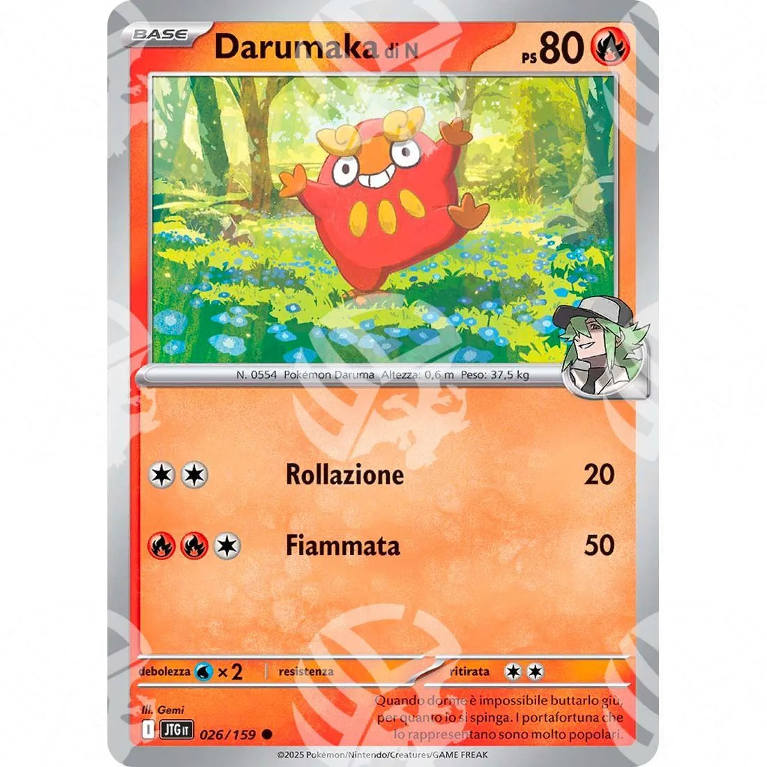 Avventure Insieme - N's Darumaka - 026/159