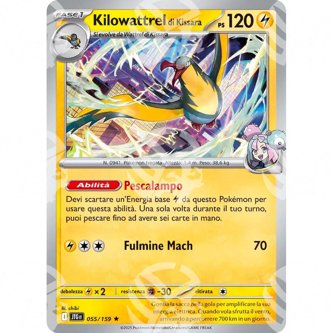 Avventure Insieme - Iono's Kilowattrel - 055/159