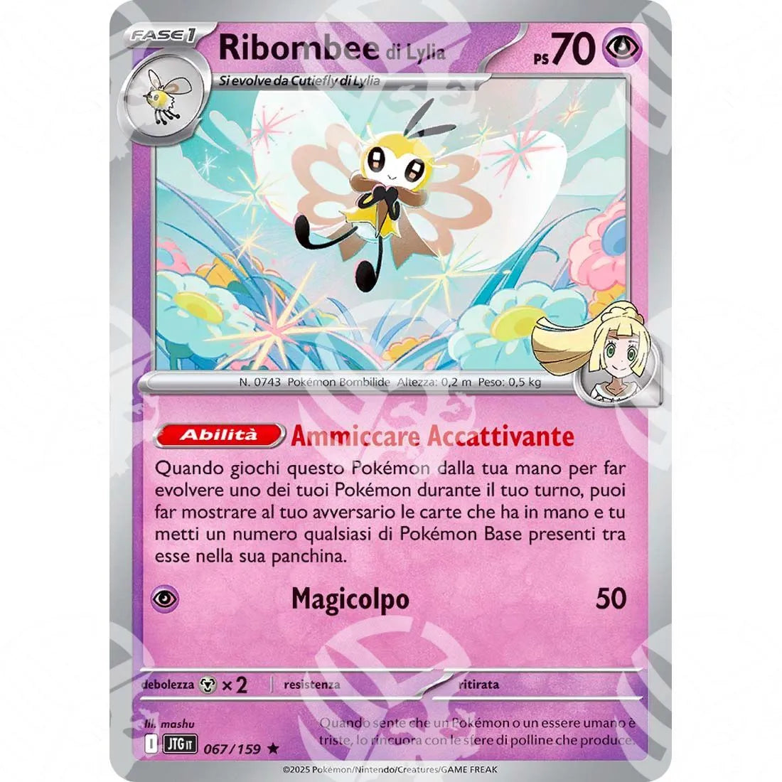 Avventure Insieme - Lillie's Ribombee - 067/159