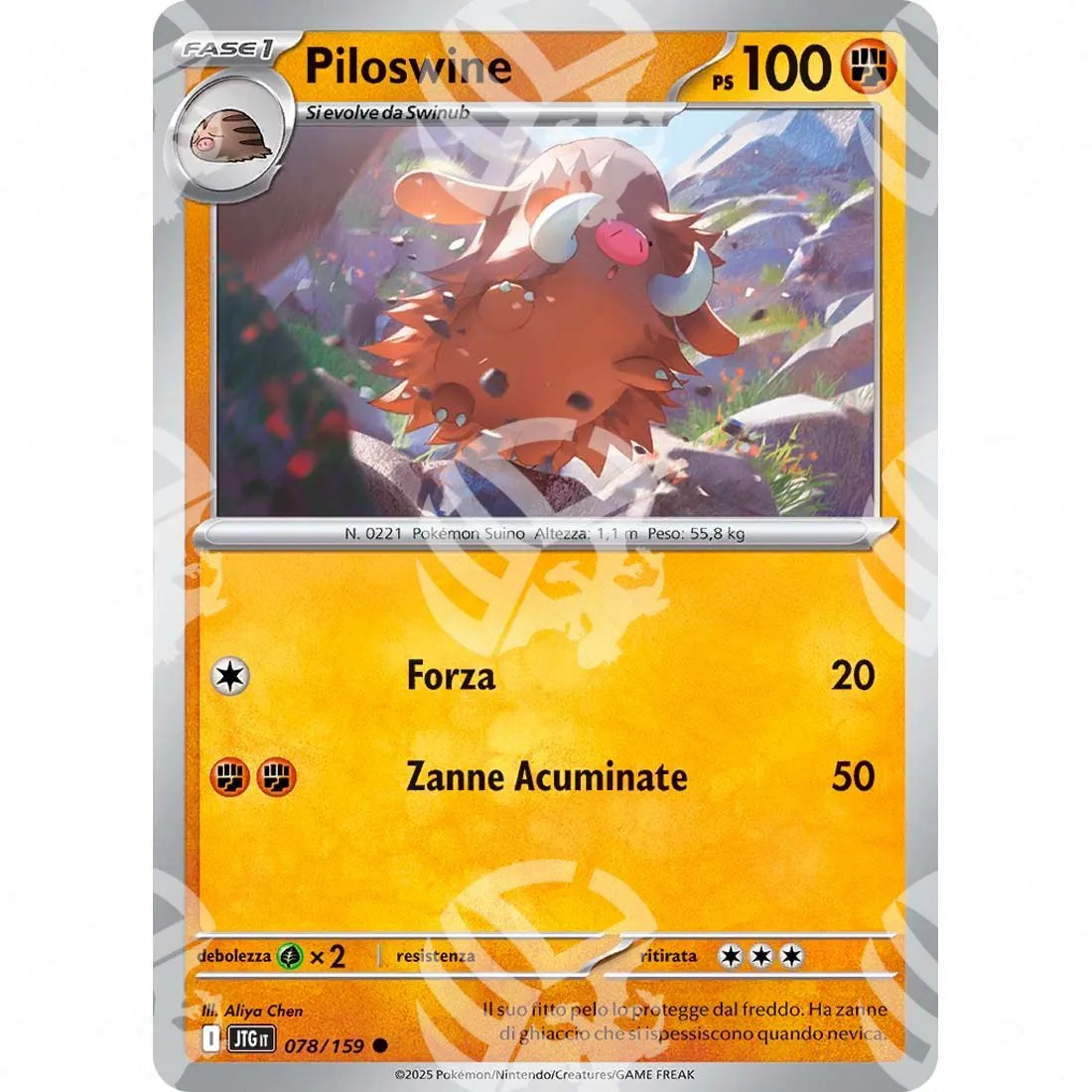 Avventure Insieme - Piloswine - 078/159