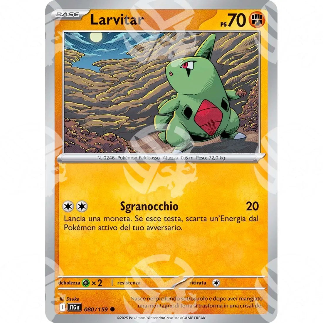 Avventure Insieme - Larvitar - 080/159