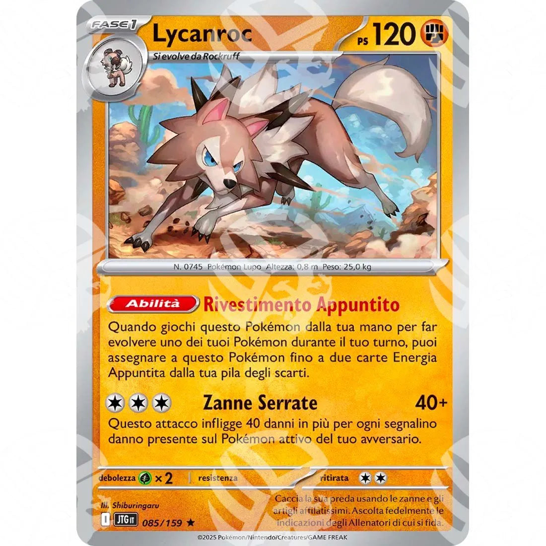 Avventure Insieme - Lycanroc - 085/159