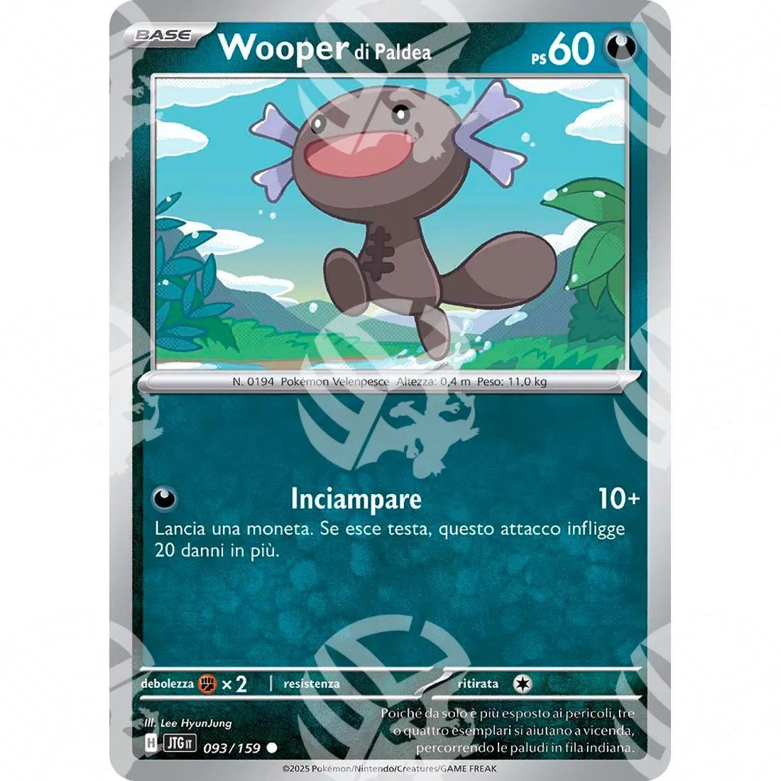 Avventure Insieme - Paldean Wooper - 093/159
