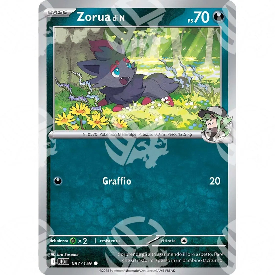 Avventure Insieme - N's Zorua - 097/159
