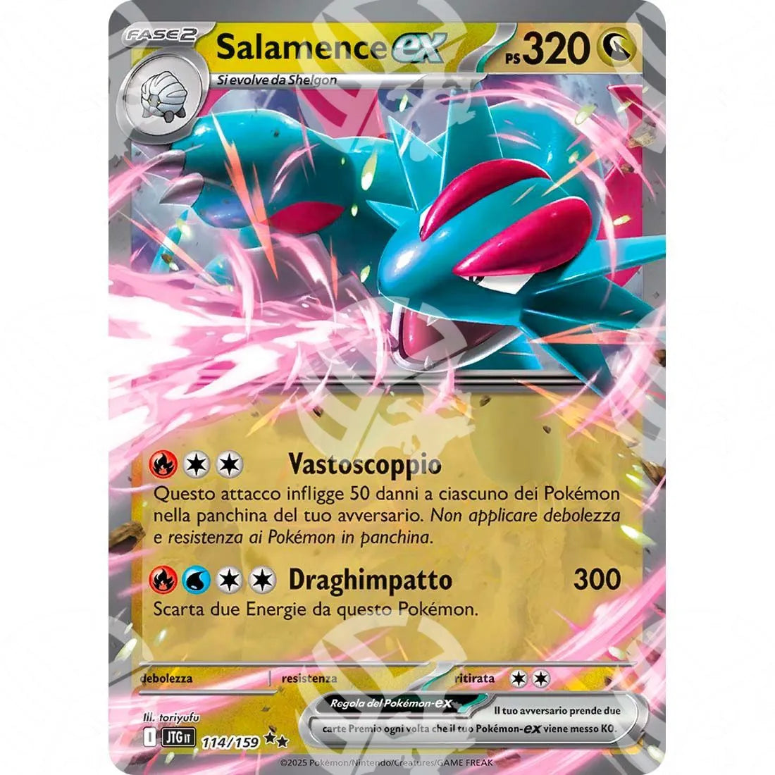 Avventure Insieme - Salamence ex - Ultra Rare | 114/159