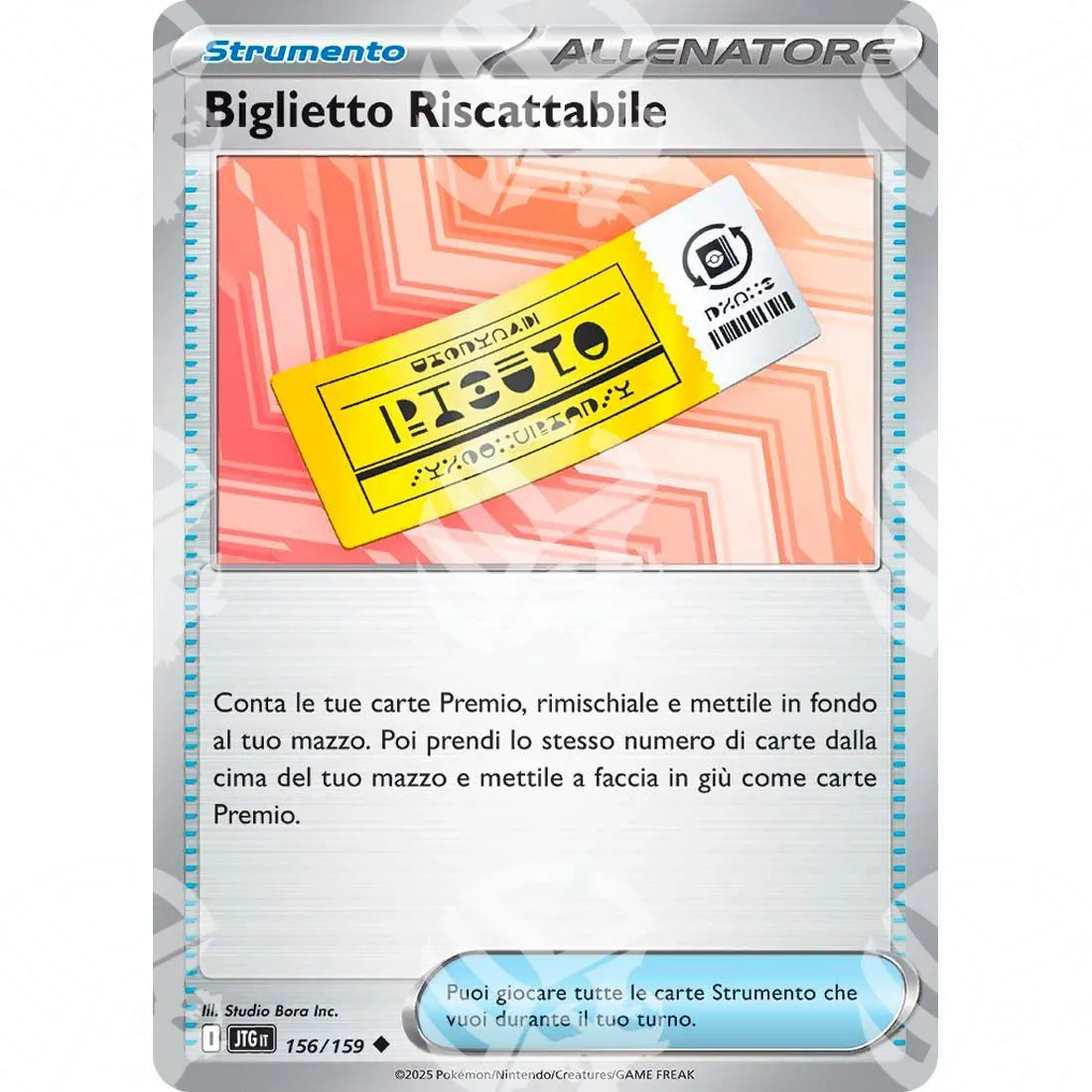 Avventure Insieme - Reciprocating Ticket - 156/159