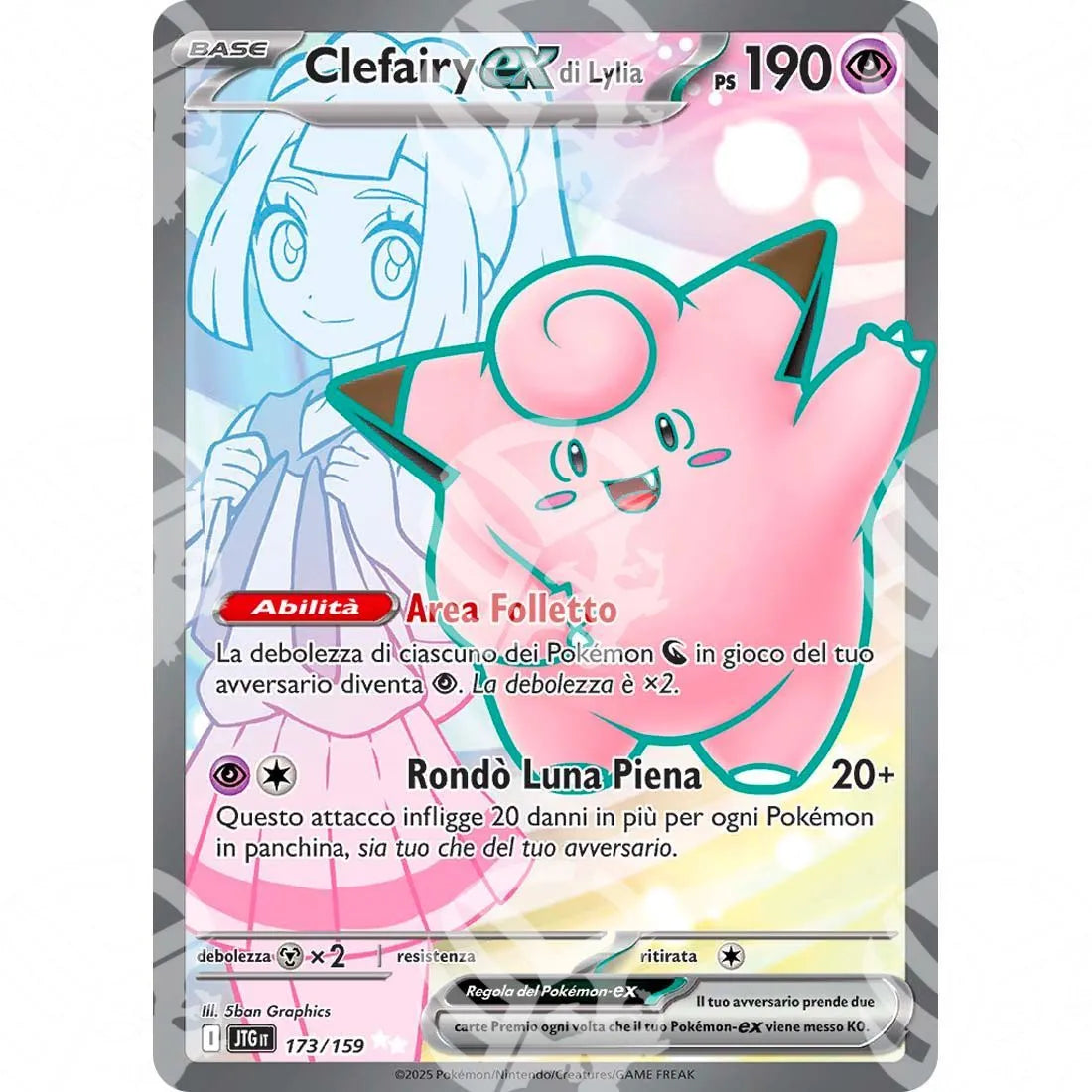 Avventure Insieme - Lillie's Clefairy ex - Full-Art | 173/159