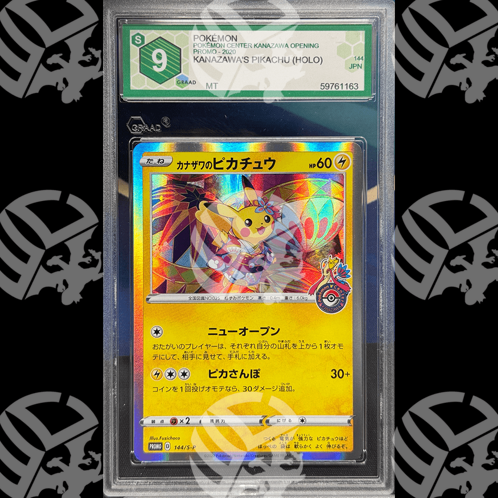 Kanazawa's Pikachu - 144 - GRAAD 9 - Warcard