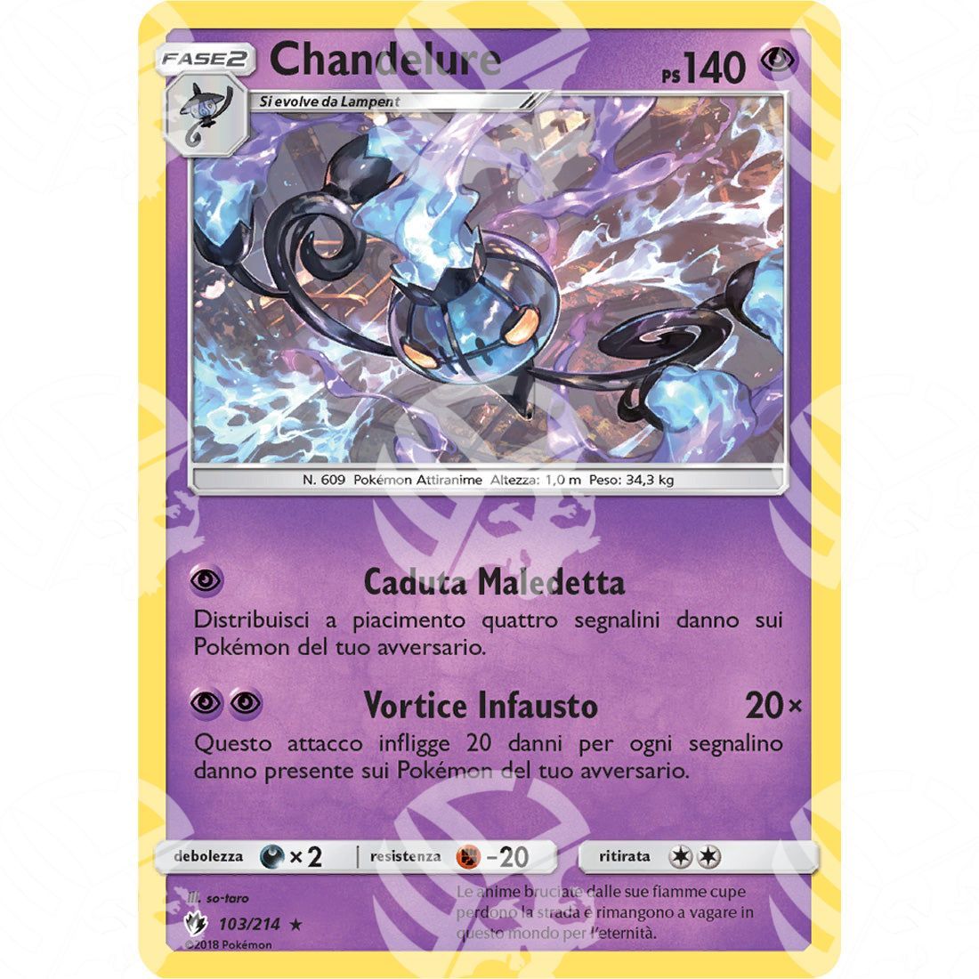 Tuoni Perduti - Chandelure - Holo Rare 103/214 - Warcard - Tuoni Perduti - Chandelure - Holo Rare 103/214 i prezzi più bassi sul mercato, solo da www.warcardshop.com! Carte singole, box, buste e mazzi.