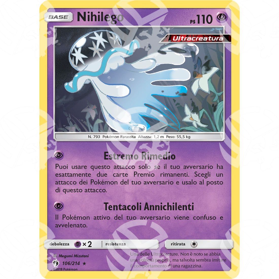 Tuoni Perduti - Nihilego - Holo Rare 106/214 - Warcard - Tuoni Perduti - Nihilego - Holo Rare 106/214 i prezzi più bassi sul mercato, solo da www.warcardshop.com! Carte singole, box, buste e mazzi.